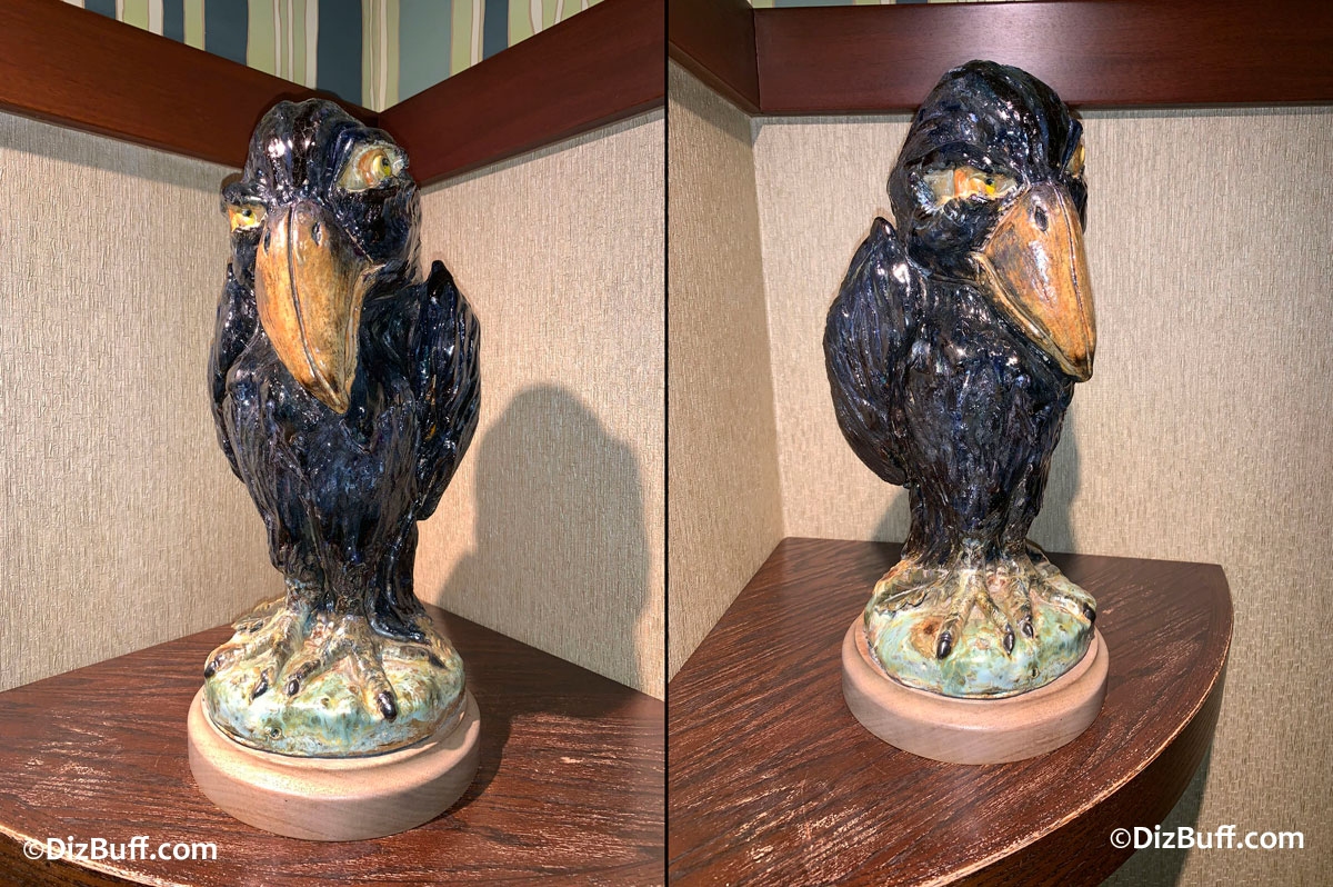 Disney's Grotesque Bird Sculptures at the Grand Californian Hotel ...
