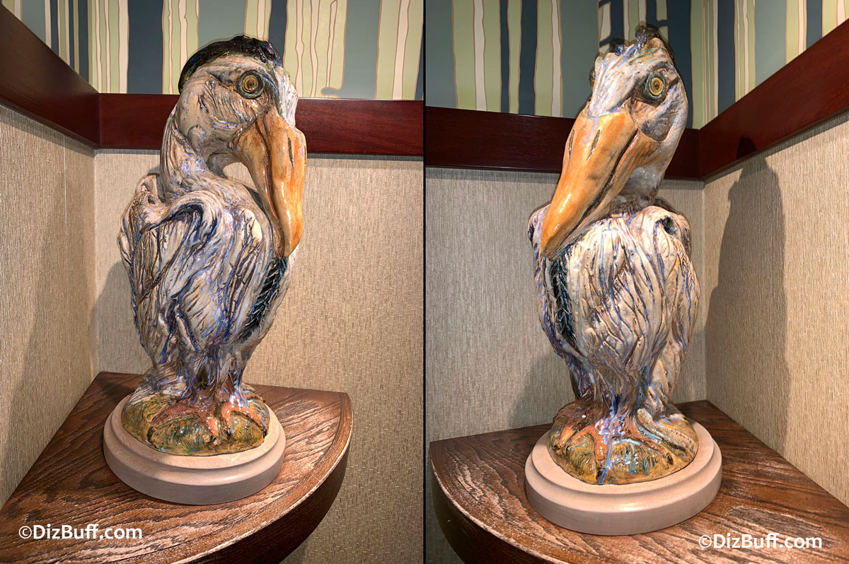 Disney's Grotesque Bird Sculptures at the Grand Californian Hotel ...