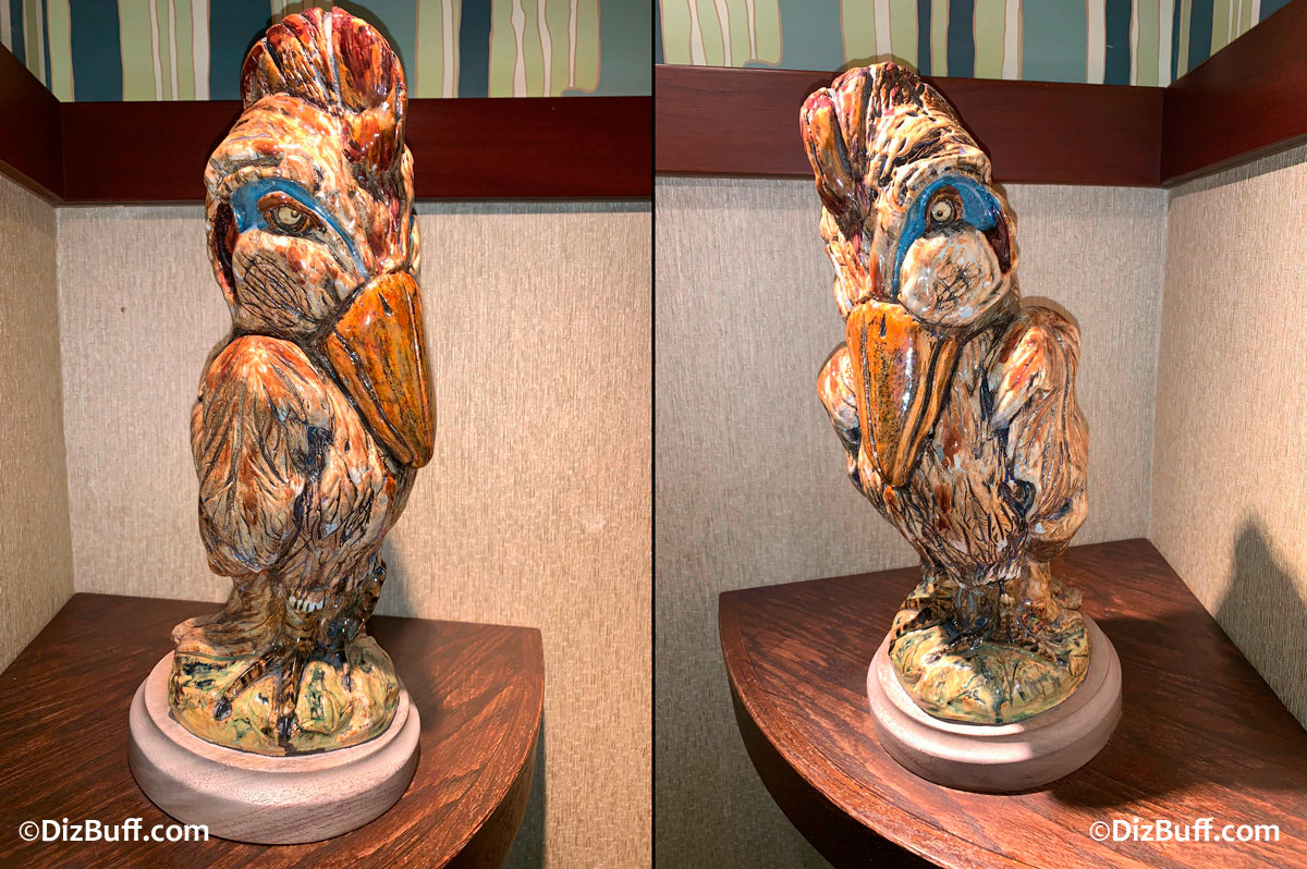 Disney's Grotesque Bird Sculptures at the Grand Californian Hotel ...